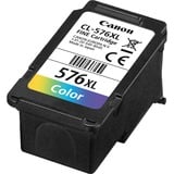 Canon CL-576XL blækpatron 1 stk Original Højt (XL) udbytte Magenta, Gul, Blå Højt (XL) udbytte, Magenta, Gul, Blå, 12,6 ml, 1 stk, 300 Sider, Enkelt pakke