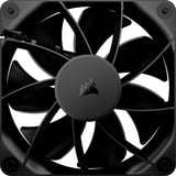 Corsair RS120 PWM, Sag fan Sort