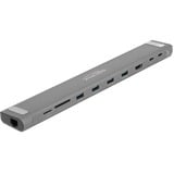 DeLOCK 87895, Docking station grå