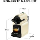 DeLonghi EN80CW Semi-auto Kapsel kaffemaskine 0,8 L, Kapsel maskine fløde, Kapsel kaffemaskine, 0,8 L, Kaffekapsel, 1260 W, Cremefarvet