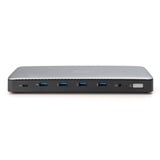 Digitus 13-port USB-C dockingstation, Docking station grå/Sort