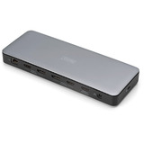 Digitus 13-port USB-C dockingstation, Docking station grå/Sort