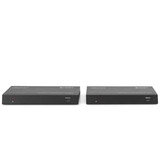 Digitus 4K HDBaseT HDMI Extender Sæt, 150 Meter, HDMI-udvidelse forlænger Sort