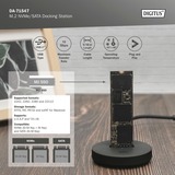 Digitus M.2 NVMe/SATA Dockingstation, Docking station Sort