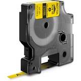 Dymo Rhino industrielle varmekrympbare kabelmærkningsrør | 6 mm x 1,5 m | Sort på gul | til Rhino-mærkningsmaskiner, Heat shrink labels 5 m | Sort på gul | til Rhino-mærkningsmaskiner, D1, Belgien, 1,5 m, 1 stk, 34 mm, 87 mm