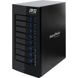 HighPoint RocketStor 6418AS, Drev kabinet Sort