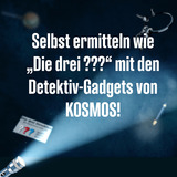 KOSMOS De tre ??? Spionkamera, Detektiv sæt 
