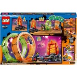 LEGO City Stuntarena med dobbelt loop, Bygge legetøj Byggesæt, 7 År, Plast, 598 stk, 1,47 kg