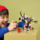 LEGO Ninjago Zilvar på sit dragedyr Grimtak, Bygge legetøj 