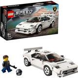 LEGO Speed Champions Lamborghini Countach, Bygge legetøj Byggesæt, 8 År, Plast, 262 stk, 305 g