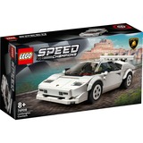 LEGO Speed Champions Lamborghini Countach, Bygge legetøj Byggesæt, 8 År, Plast, 262 stk, 305 g
