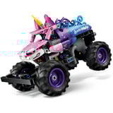 LEGO Technic Monster Jam Sparkle Smash med træk-motor, Bygge legetøj 