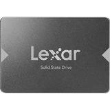 Lexar NS100 2.5" 256 GB Serial ATA III, Solid state-drev grå, 256 GB, 2.5", 520 MB/s, 6 Gbit/sek.