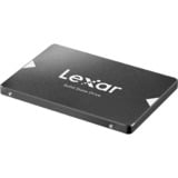 Lexar NS100 2.5" 256 GB Serial ATA III, Solid state-drev grå, 256 GB, 2.5", 520 MB/s, 6 Gbit/sek.