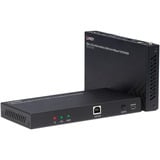 Lindy 100m HDBaseT KVM Extender, HDMI-udvidelse forlænger Sort