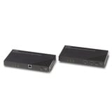 Lindy 100m HDBaseT KVM Extender, HDMI-udvidelse forlænger Sort