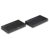 Lindy 100m HDBaseT KVM Extender, HDMI-udvidelse forlænger Sort