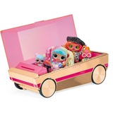 MGA Entertainment 3-in-1 Party Cruiser, Spil køretøj rose guld/Pink, L.O.L. Surprise! 3-in-1 Party Cruiser, Dukkebil, 4 År, Batterier påkrævet