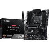 MSI PRO B550-S WIFI6E, Bundkort Sort