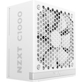 NZXT C1000 White, PC strømforsyning Hvid