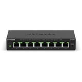 Netgear GS308E Administreret L2/L3 Gigabit Ethernet (10/100/1000) Sort, Switch Administreret, L2/L3, Gigabit Ethernet (10/100/1000), Fuld duplex