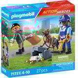 PLAYMOBIL Action Heroes Sporjagt med hund, Bygge legetøj 