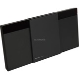 Panasonic SC-HC304 HiFi CD-afspiller Sort, Kompakt system Sort, 2,5 kg, Sort, HiFi CD-afspiller