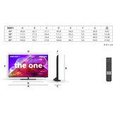 Philips The One, QLED TV grå