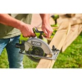 Ryobi ONE+ Børsteløs Akku-kapcirkelsav RCS18BL-0, 18 Volt, Rundsav Grøn/Sort