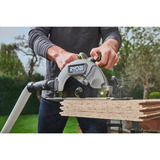 Ryobi ONE+ Børsteløs Akku-kapcirkelsav RCS18BL-0, 18 Volt, Rundsav Grøn/Sort