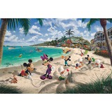 Schmidt Spiele Thomas Kinkade Studios: Disney - Mickey & Minnie i Florida, Puslespil 