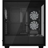 Sharkoon Rebel C60 RGB, Towerkabinet Sort