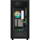 Sharkoon Rebel C60 RGB , Towerkabinet Sort