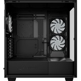 Sharkoon Rebel C60 RGB , Towerkabinet Sort
