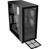 Sharkoon Rebel C60 RGB , Towerkabinet Sort