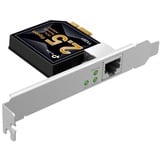 TP-Link TX201 netværkskort Intern Ethernet 2500 Mbit/s Intern, Ledningsført, PCI Express, Ethernet, 2500 Mbit/s, Sort, Grå