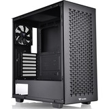 Thermaltake Divider 300 TG Air Midi Tower Sort, Towerkabinet Sort, Midi Tower, PC, Sort, ATX, micro ATX, Mini-ITX, SPCC, 14,5 cm