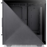 Thermaltake Divider 300 TG Air Midi Tower Sort, Towerkabinet Sort, Midi Tower, PC, Sort, ATX, micro ATX, Mini-ITX, SPCC, 14,5 cm