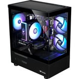 Thermaltake PC-000092-DE, Gaming PC Sort/gennemsigtig