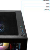 Thermaltake PC-000092-DE, Gaming PC Sort/gennemsigtig