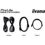 iiyama ProLite XB2797HSN-B1, LED-skærm Sort (mat)