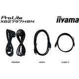 iiyama XB2797HSN-B1, LED-skærm Sort (mat)