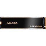 ADATA LEGEND 960 1 TB M.2 PCI Express 4.0 NVMe 3D NAND, Solid state-drev mørk grå/Guld, 1 TB, M.2, 7400 MB/s