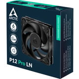 ARCTIC P12 Pro LN, Sag fan Sort