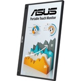 ASUS MB16AHT, LED-skærm Sort
