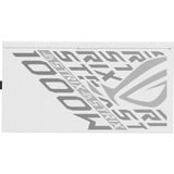 ASUS ROG Strix 1000W Platinum White Edition (ROG Equalizer), PC strømforsyning Hvid