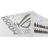 ASUS ROG Strix 1000W Platinum White Edition (ROG Equalizer), PC strømforsyning Hvid