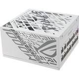 ASUS ROG Strix 1000W Platinum White Edition (ROG Equalizer), PC strømforsyning Hvid