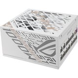 ASUS ROG Strix 1000W Platinum White Edition (ROG Equalizer), PC strømforsyning Hvid