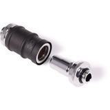 Alphacool 13876, Forbindelse Sort (mat)/Chrome